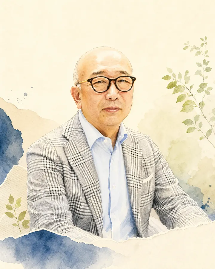 木村和弘弁護士のやわらかなイラスト